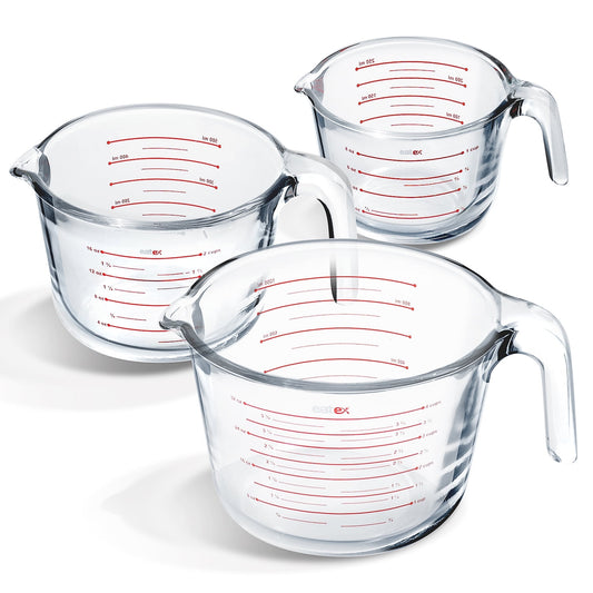 Virtu Glass Measuring Cups Set
