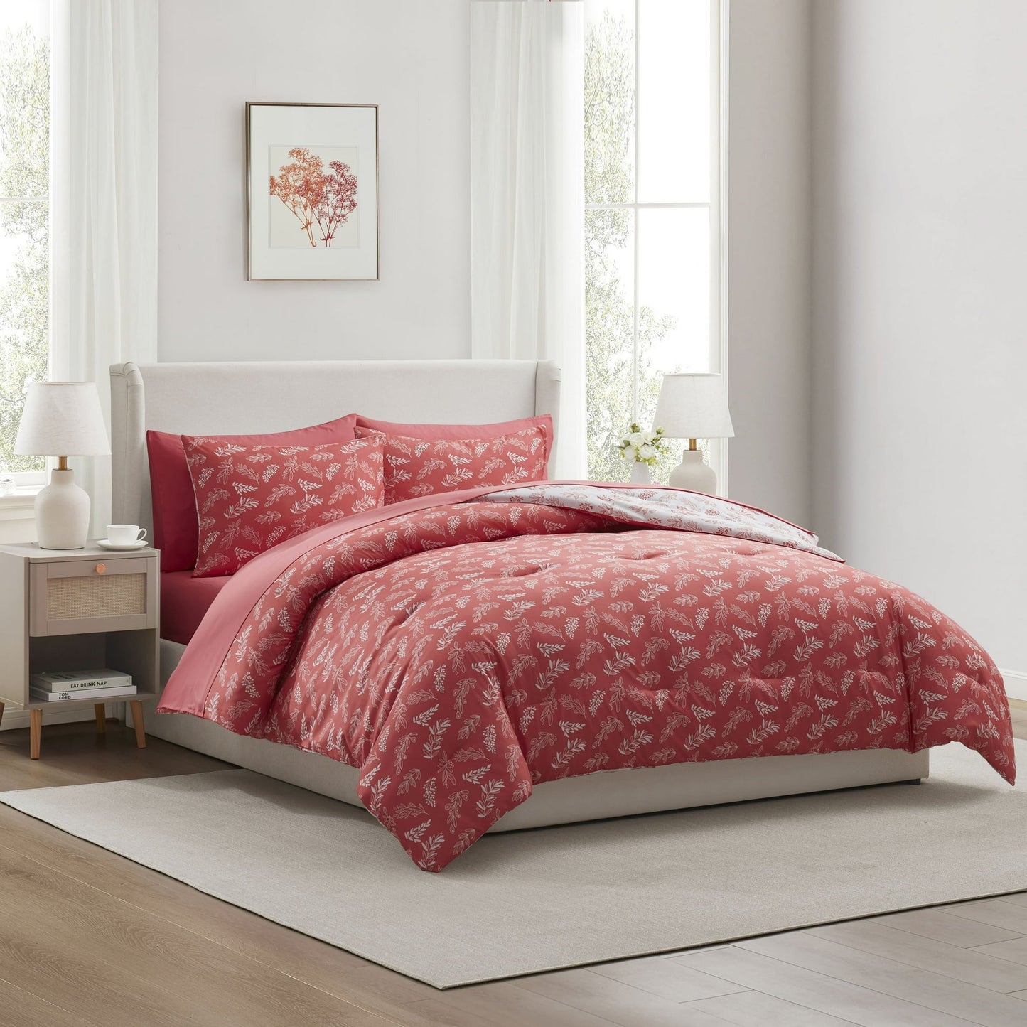 Virtu Botanical Bedding Comforter Set