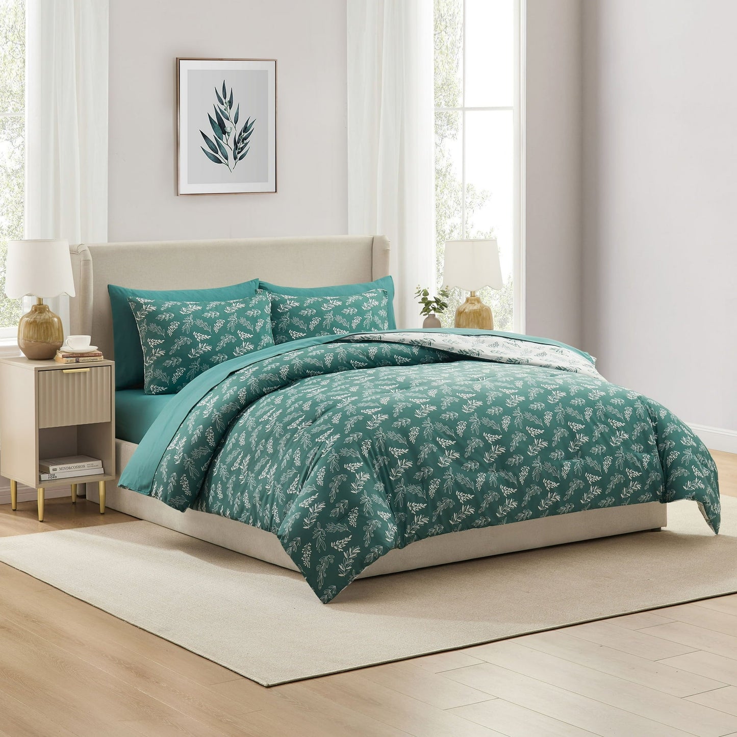 Virtu Botanical Bedding Comforter Set