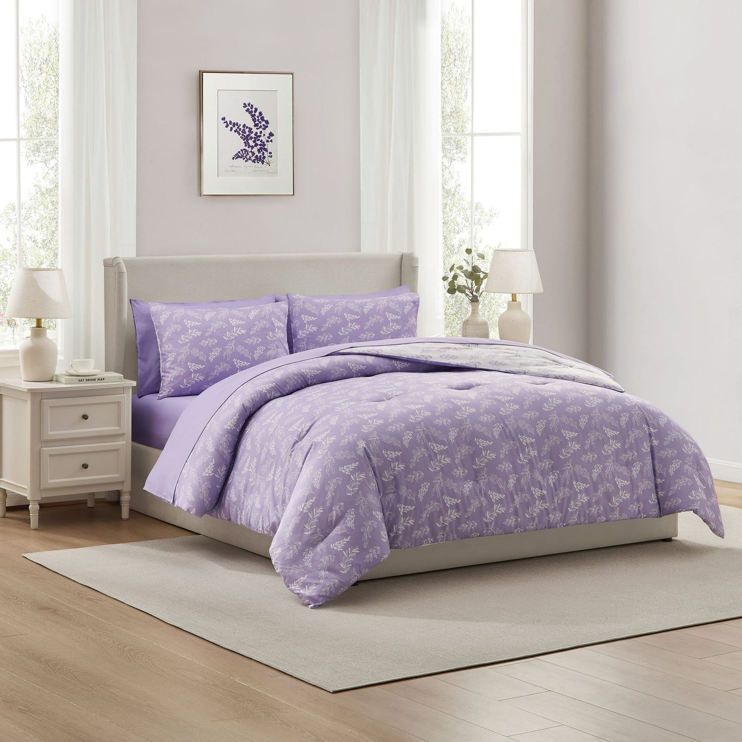 Virtu Botanical Bedding Comforter Set