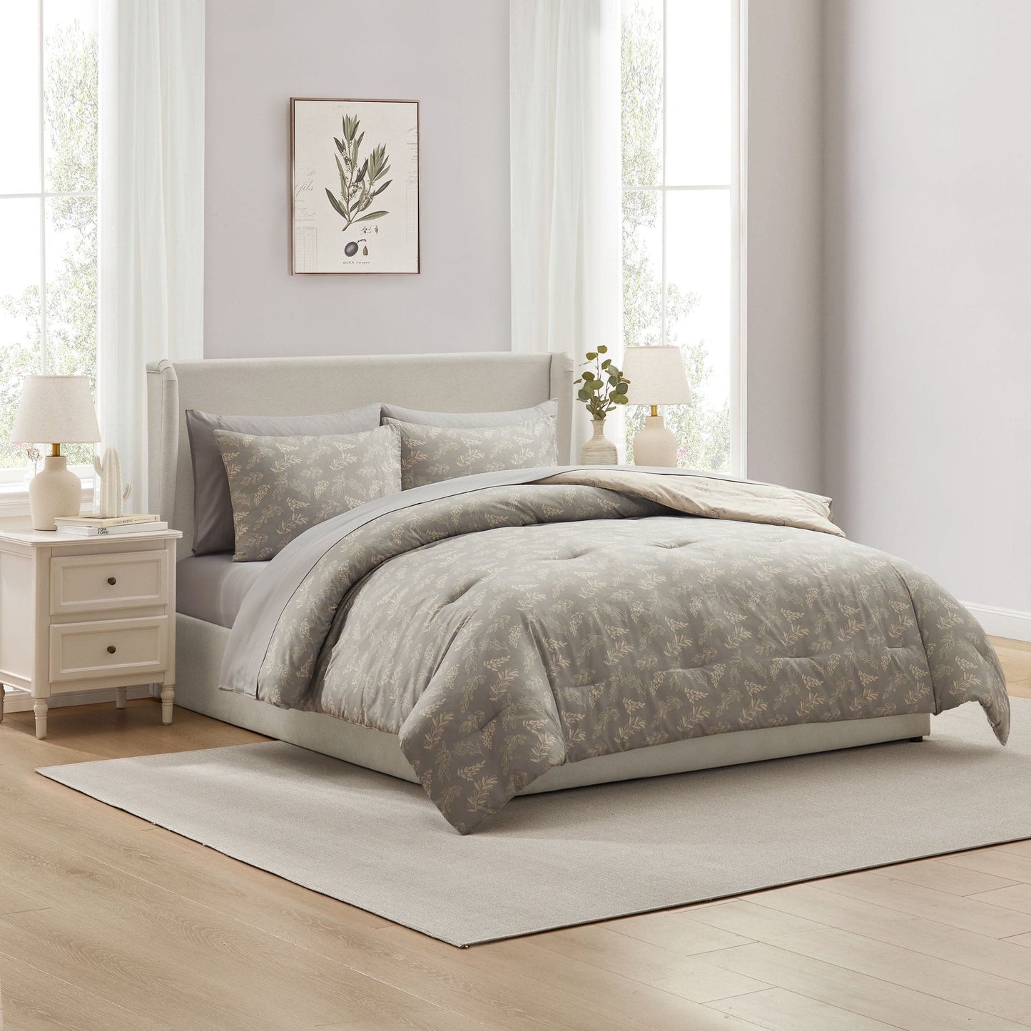 Virtu Botanical Bedding Comforter Set