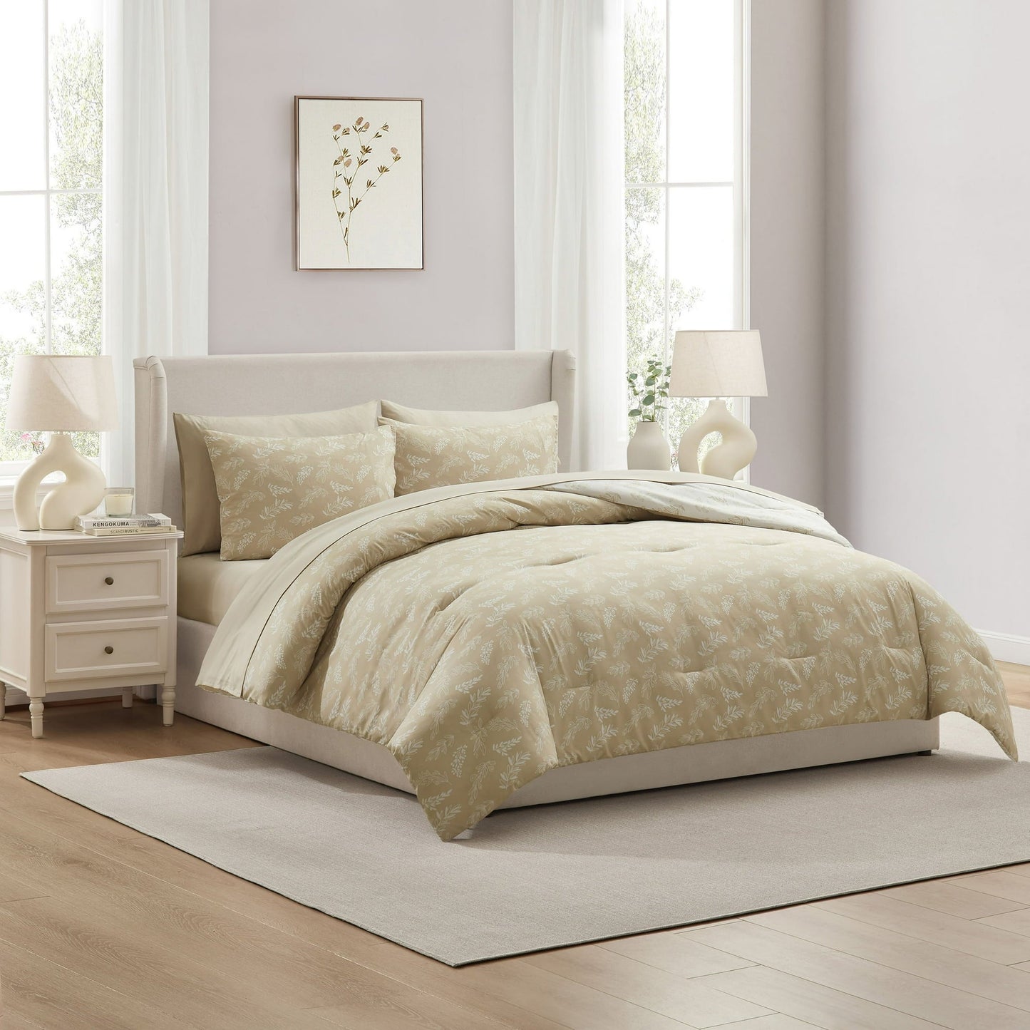 Virtu Botanical Bedding Comforter Set