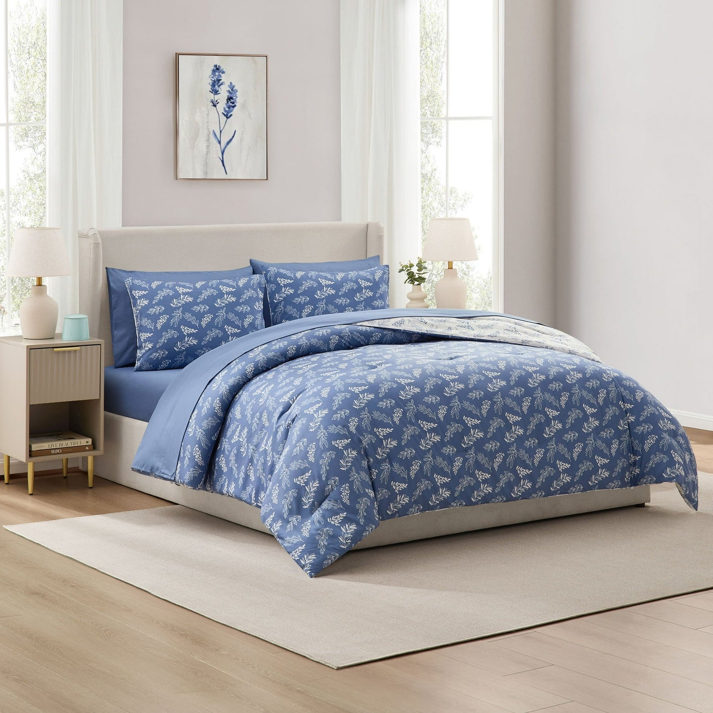 Virtu Botanical Bedding Comforter Set