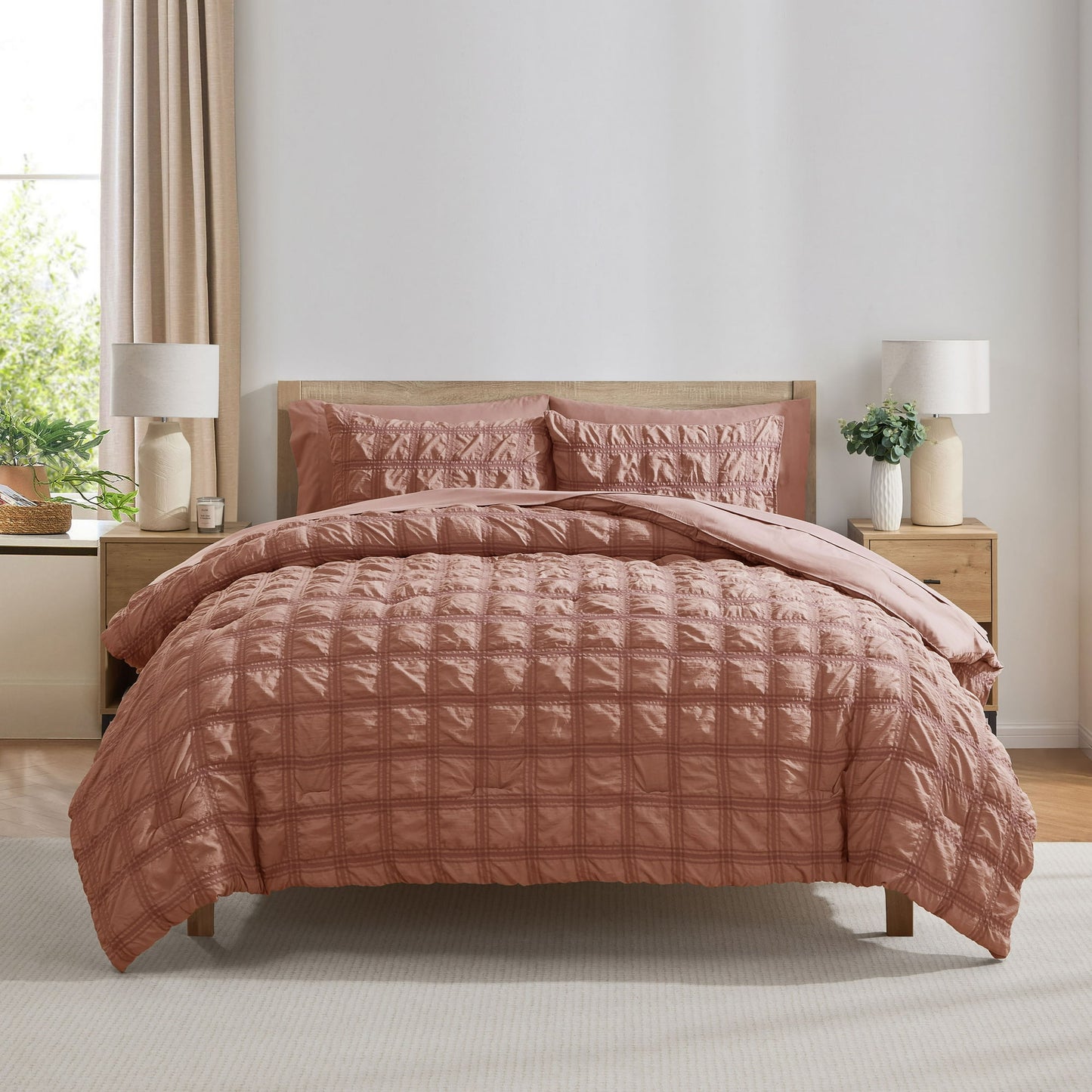 Virtu Seersucker Bed in a Bag