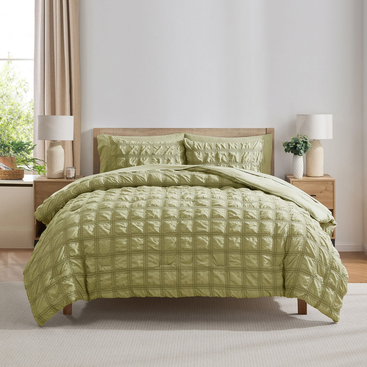 Virtu Seersucker Bed in a Bag