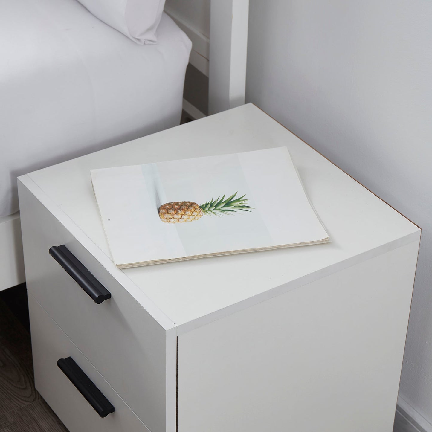 Virtu Small Night Stand End Table