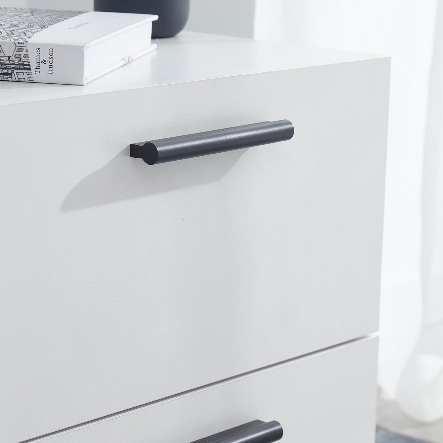 Virtu Small Night Stand End Table