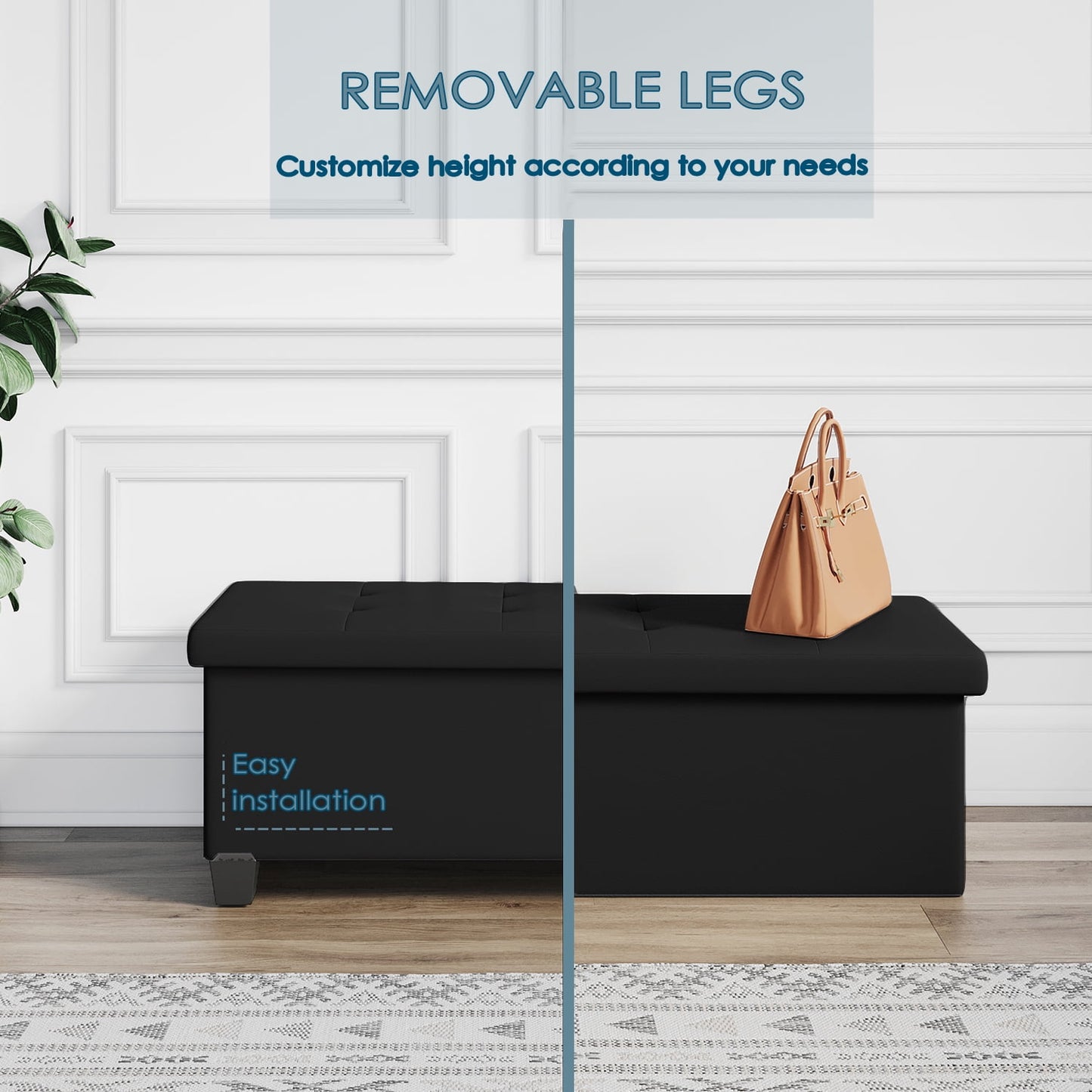 Hearth & Harbor Storage Bench With Storage