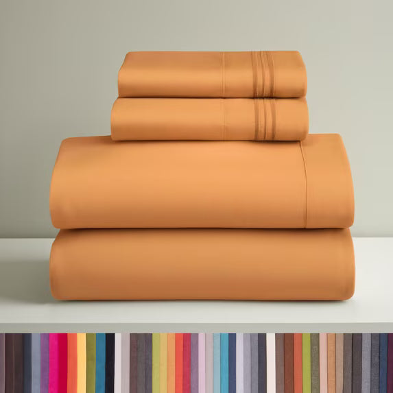 Clara Clark Ultra Soft Microfiber Bed Sheets Set (Full XL)