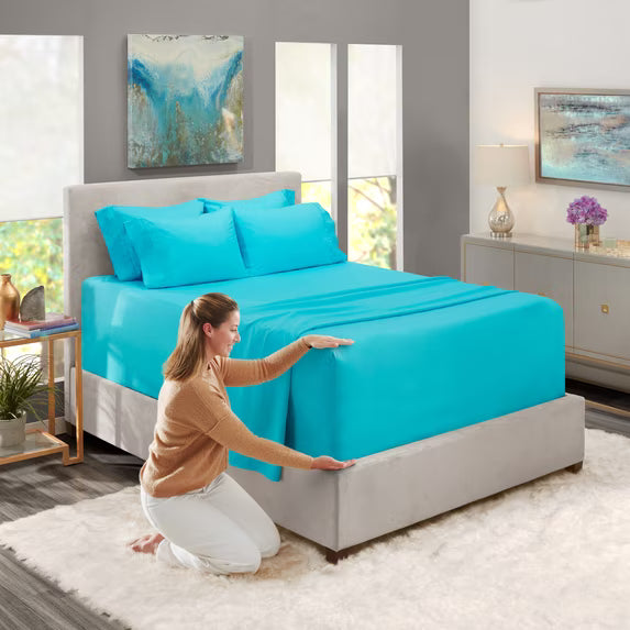 Nestl Sheets Set, 1800 Series Extra Deep Pocket Sheets 4 PC