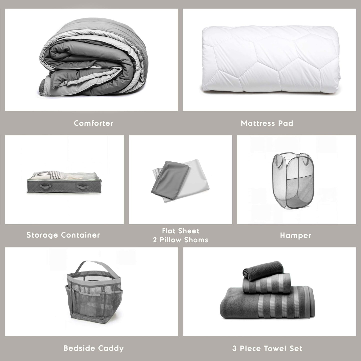 Ravure Bed in a Bag Back to College Kit