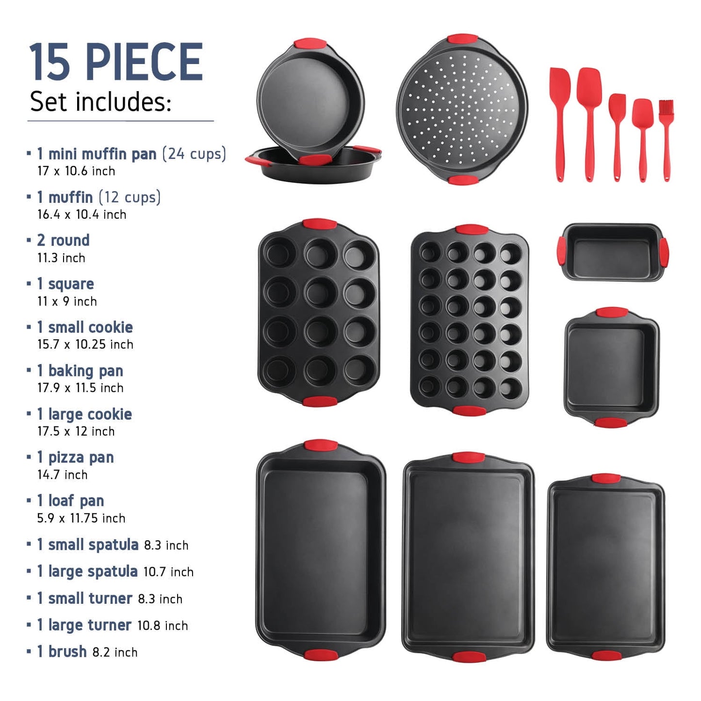 Virtu Nonstick Bakeware Set