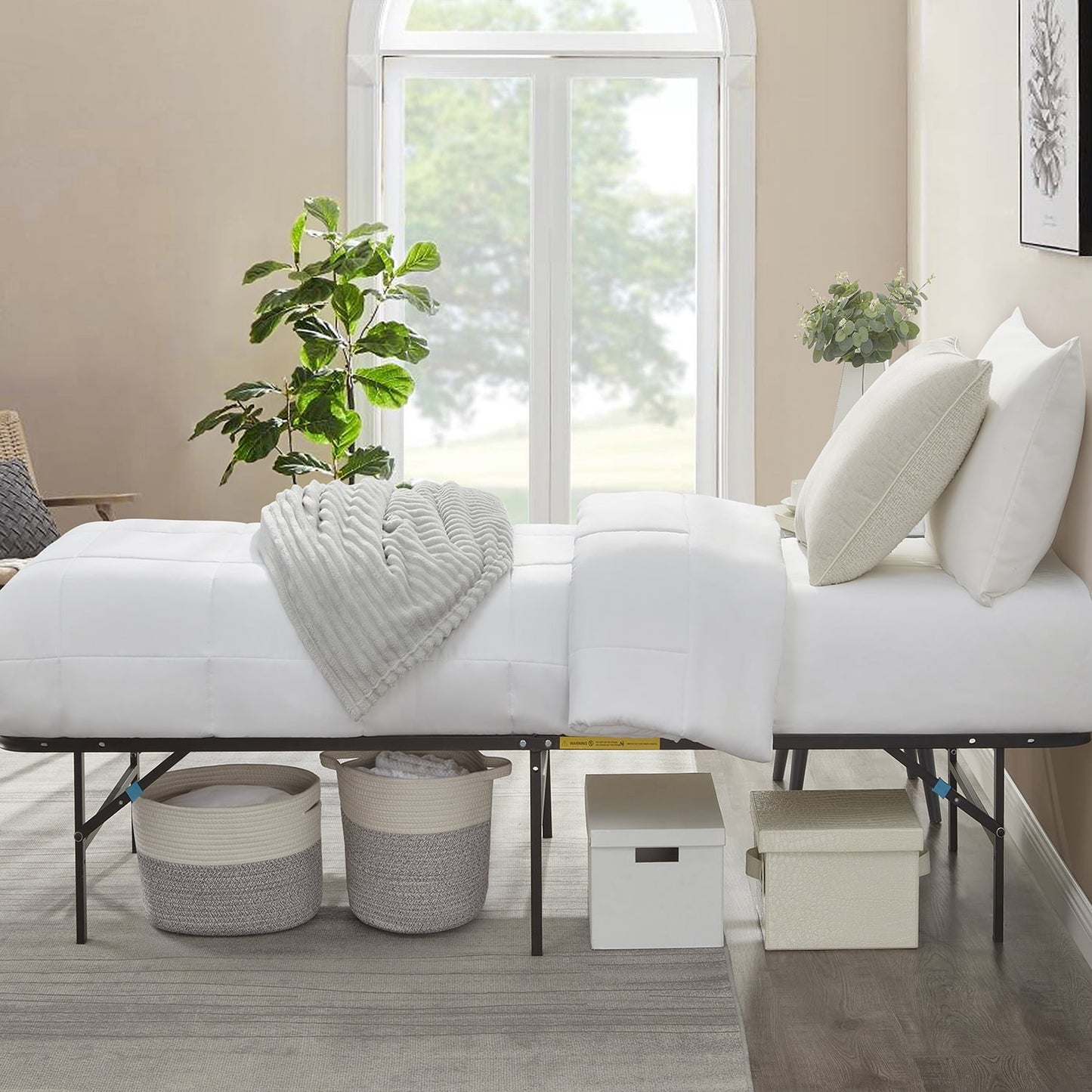 Lammaloe Foldable Bed Frame