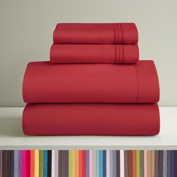 Clara Clark Ultra Soft Microfiber Bed Sheets Set (Full XL)