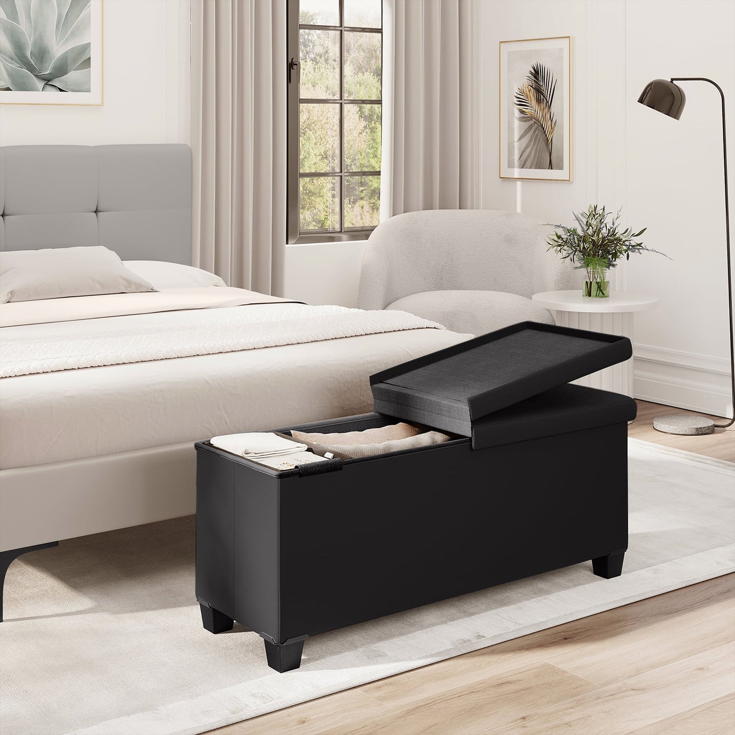 Hearth & Harbor Storage Bench With Storage