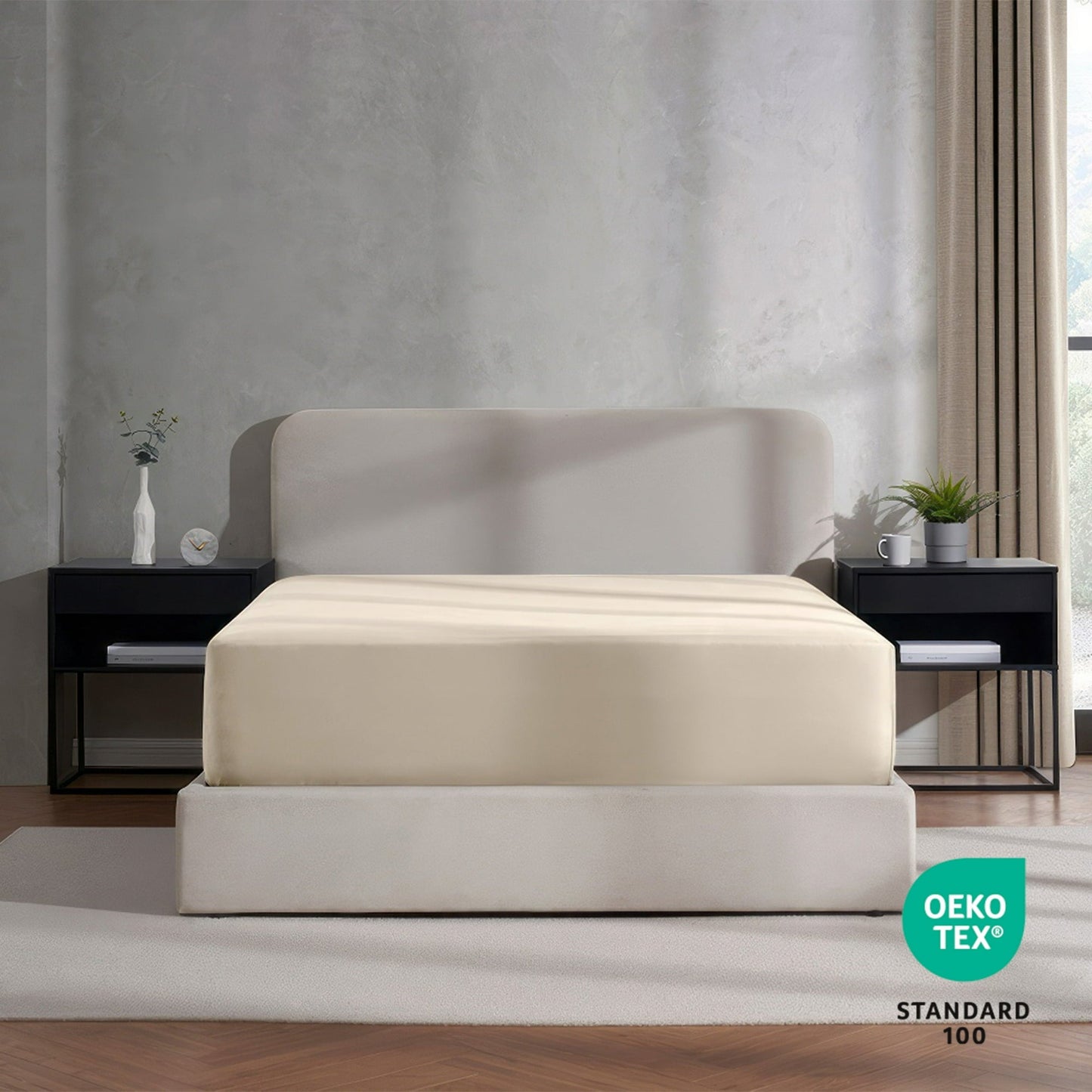 Virtu 1800 Extra Deep Fitted Sheet Queen / King / Cal King