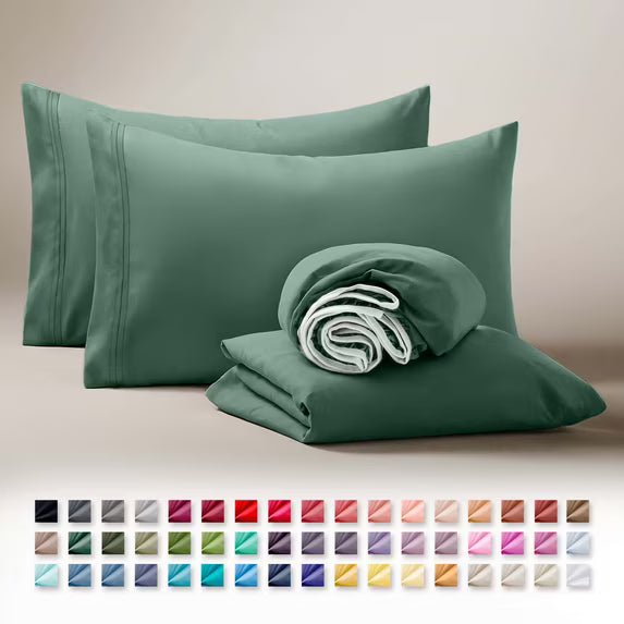 Clara Clark Ultra Soft Microfiber Bed Sheets Set (Split King)