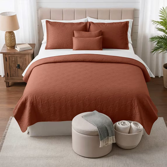 Clara Clark Lightweight Reversible Quilt Set