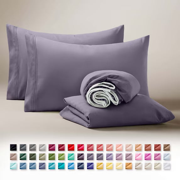 Clara Clark Ultra Soft Microfiber Bed Sheets Set (Short Queen)