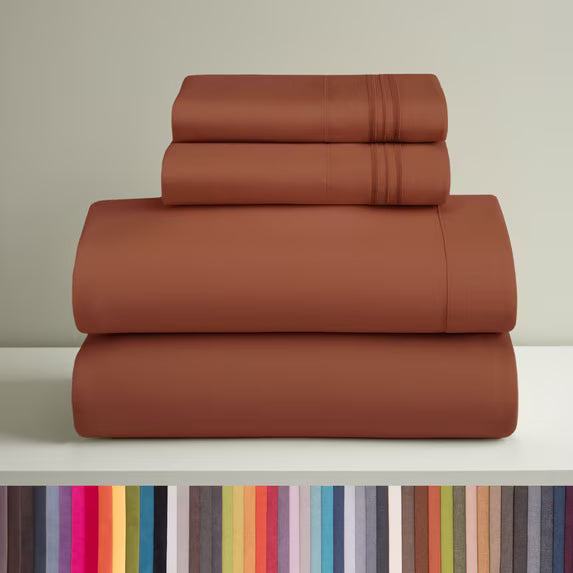 Clara Clark Ultra Soft Microfiber Bed Sheets Set (Twin)