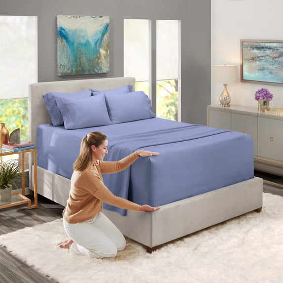 Nestl Sheets Set, 1800 Series Extra Deep Pocket Sheets 4 PC
