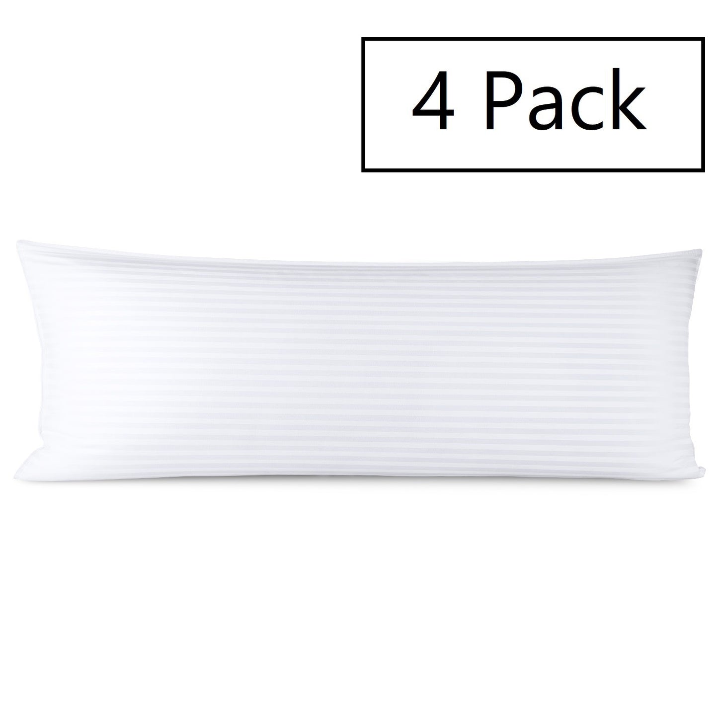Nestl Bedding Body Bed Pillows for Sleeping | Down Alternative Sleep Pillows | 100% Cotton Pillow Covers with Poly Fiber Filling | Soft Pillow for Sleeping