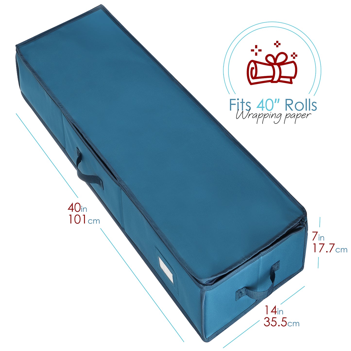 Hearth & Harbor New Design Wrapping Paper Storage Box