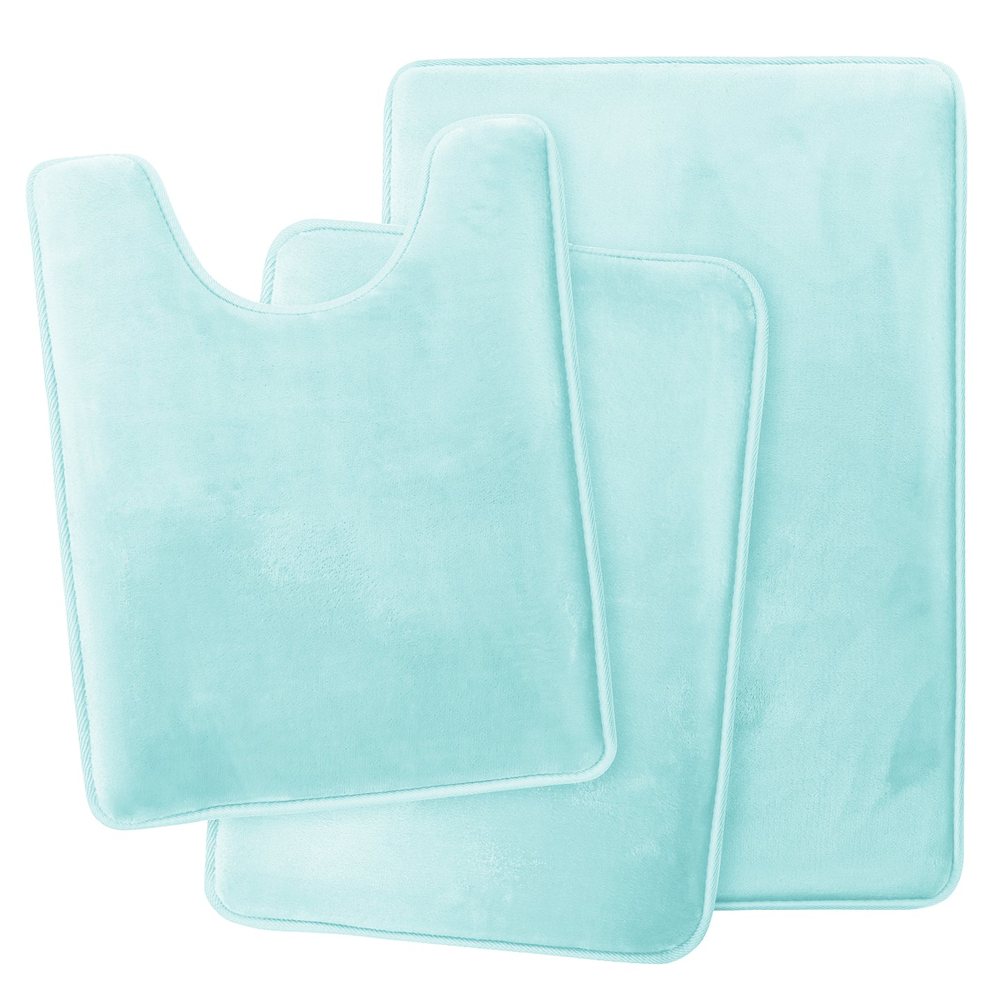 Clara Clark Memory Foam Bath Mat - 3 Pack