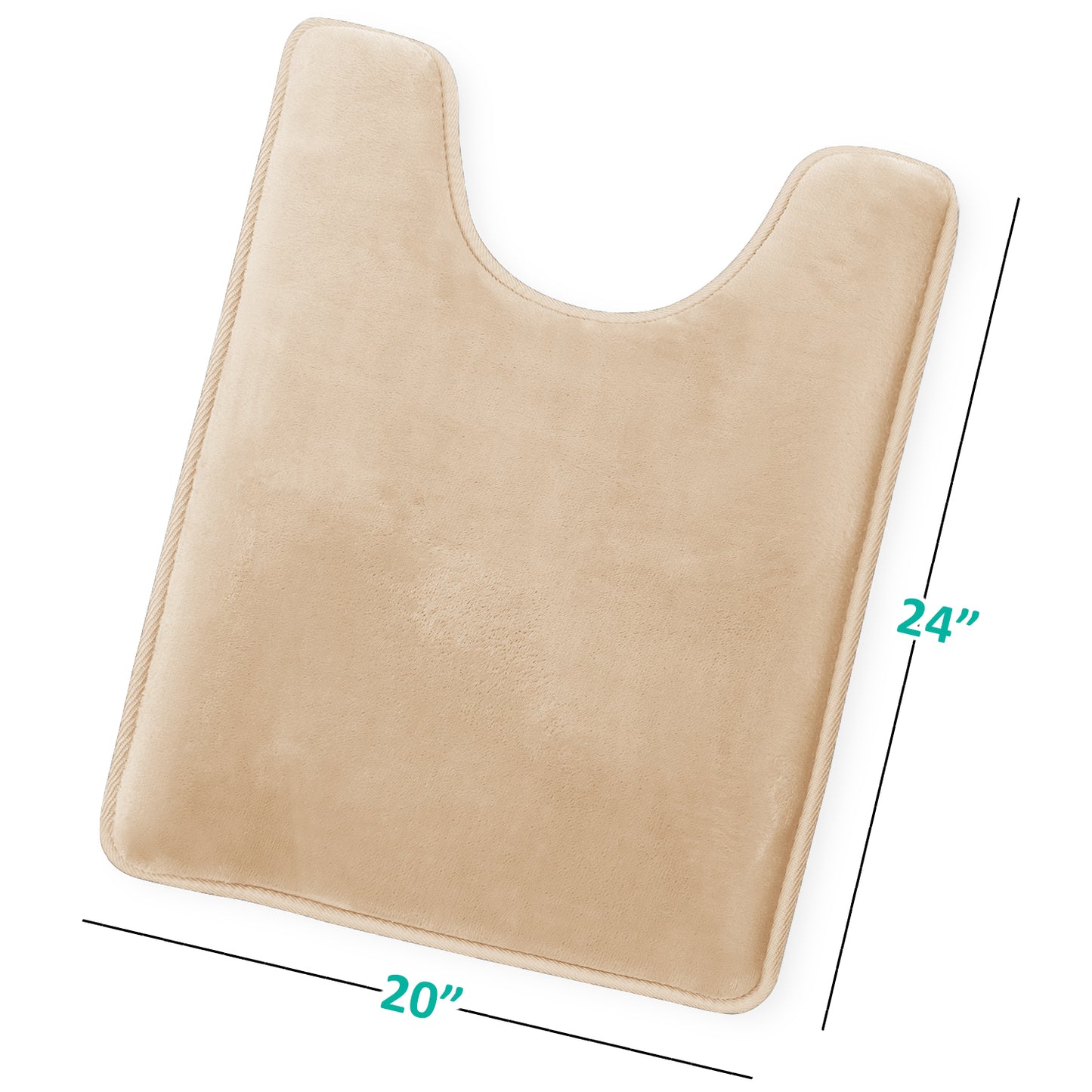 Clara Clark Memory Foam Contour Bath Mat