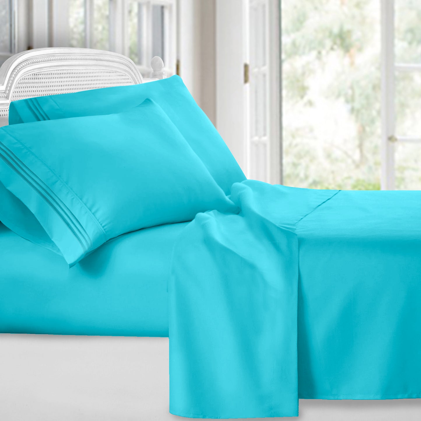 Bright Spring Colors Deep Pocket Bed Sheet Set