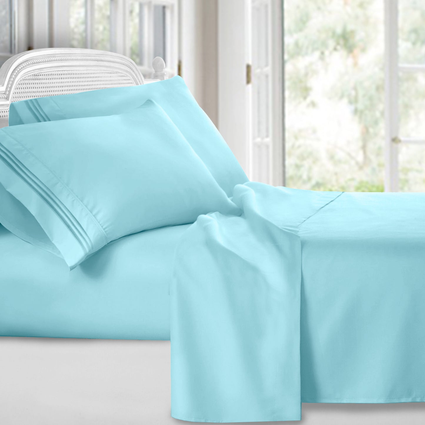 Deep Pocket Bed Sheet Set