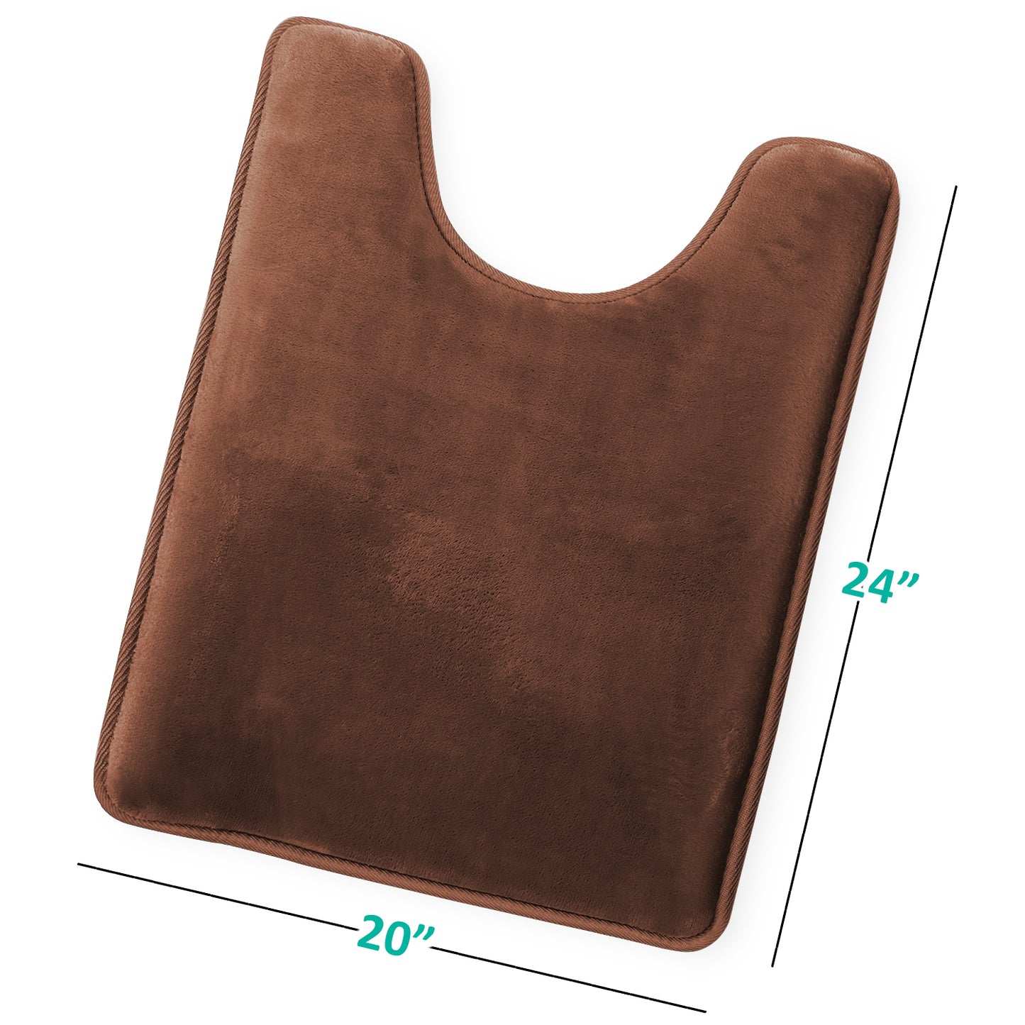 Clara Clark Memory Foam Contour Bath Mat