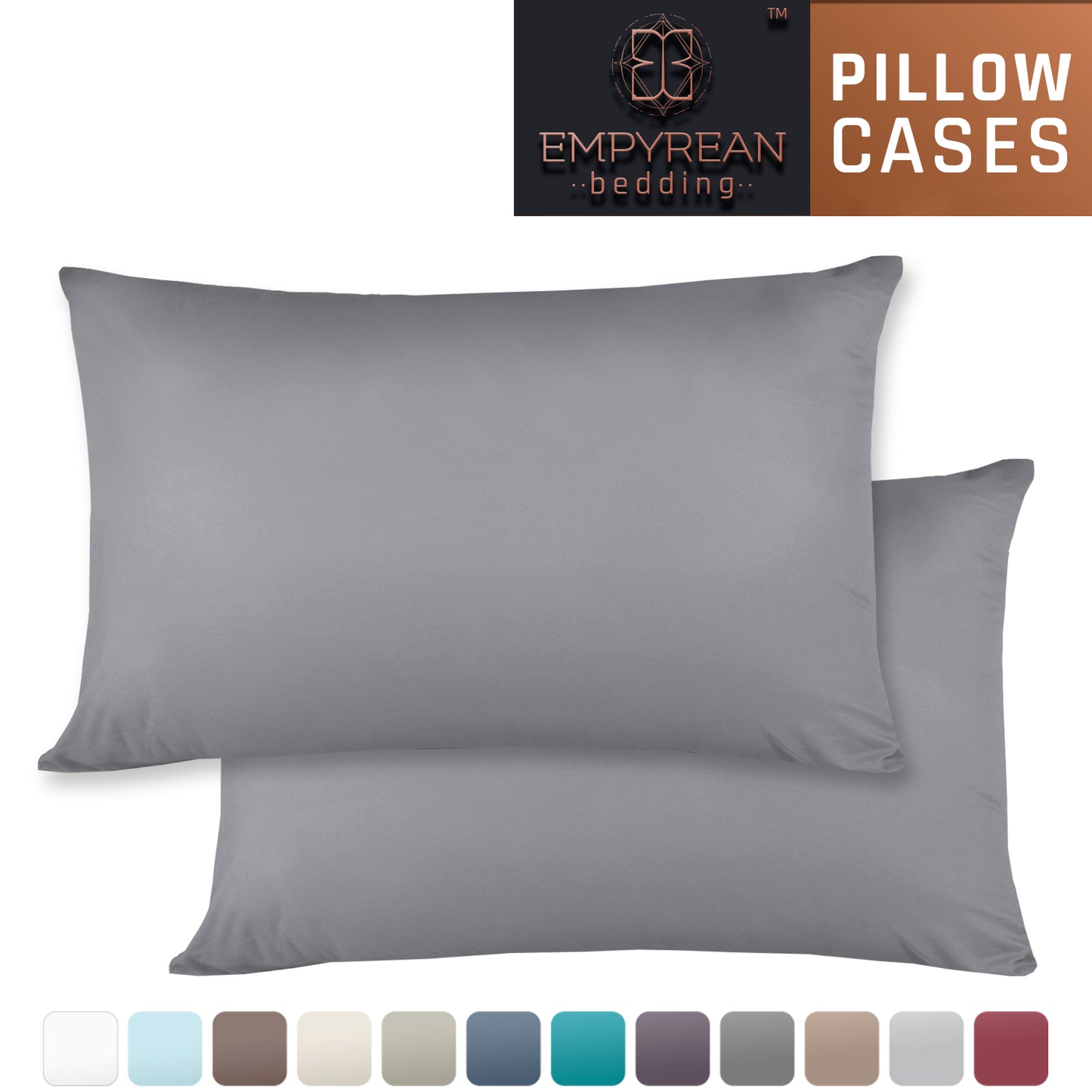 Empyrean Set Of 2 Premium Pillowcases