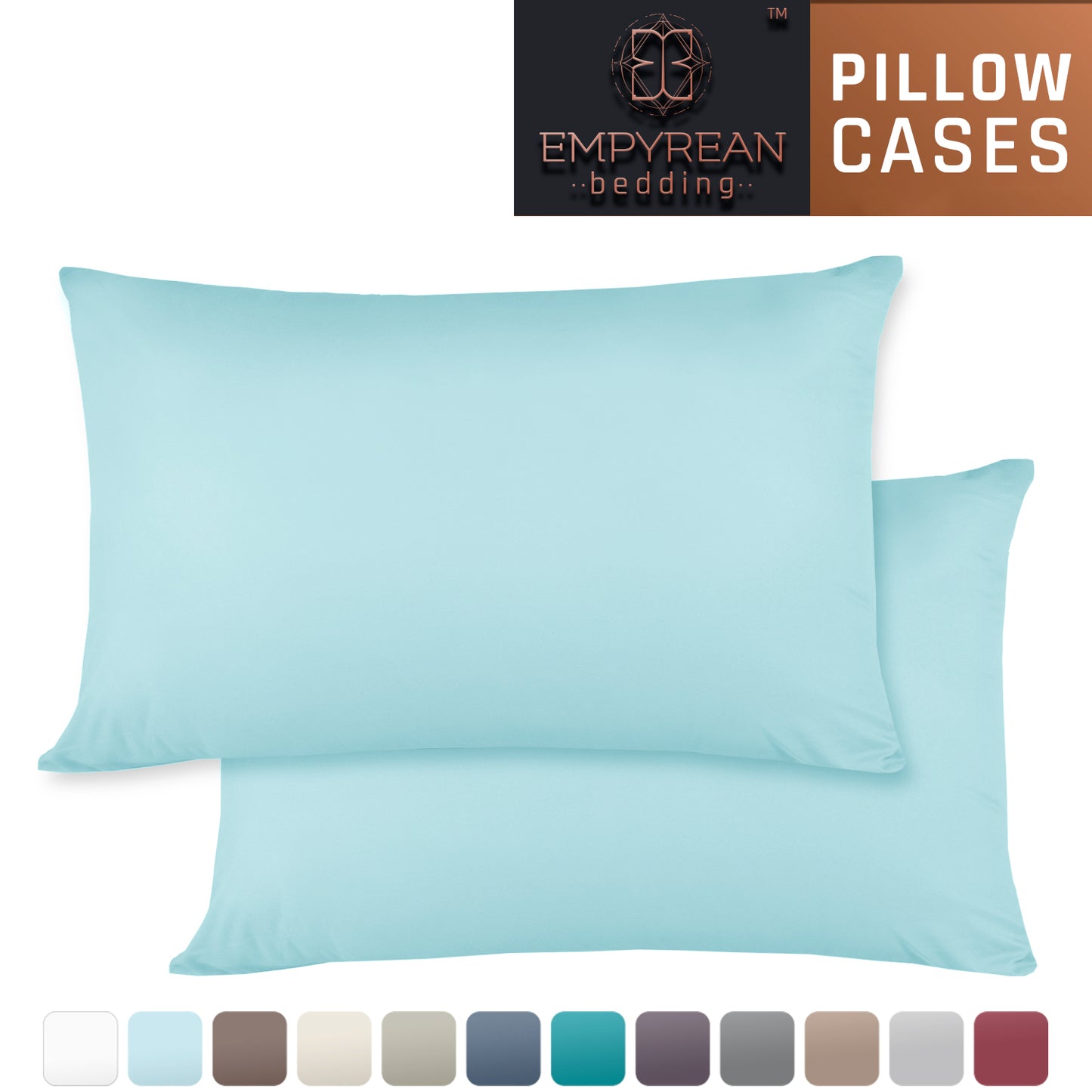 Empyrean Set Of 2 Premium Pillowcases