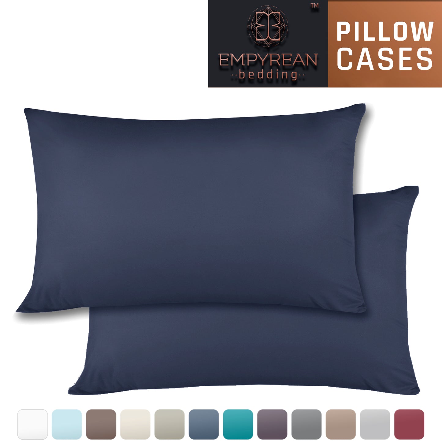 Empyrean Set Of 2 Premium Pillowcases