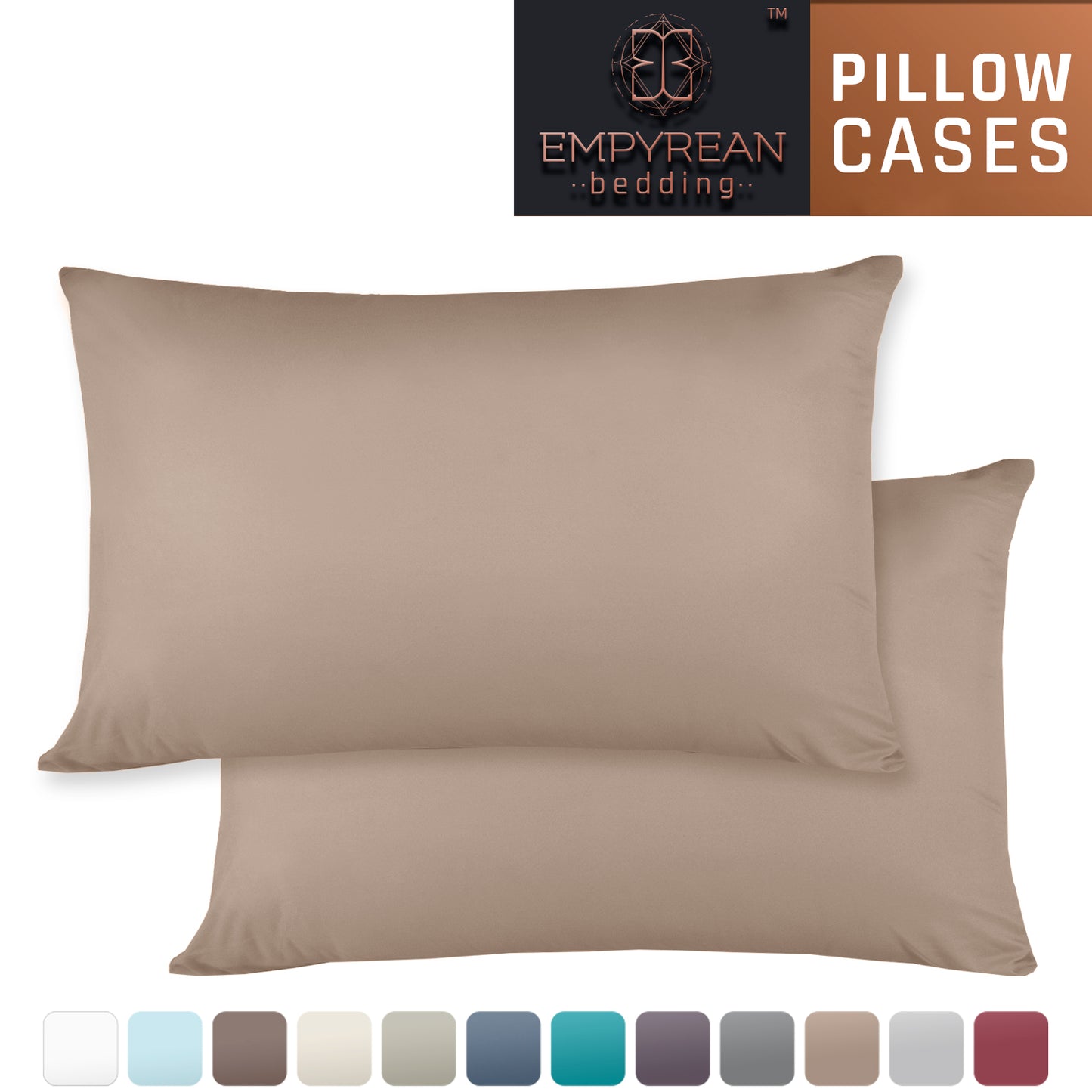 Empyrean Set Of 2 Premium Pillowcases