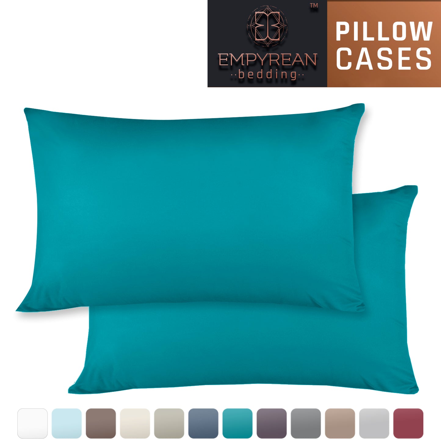 Empyrean Set Of 2 Premium Pillowcases