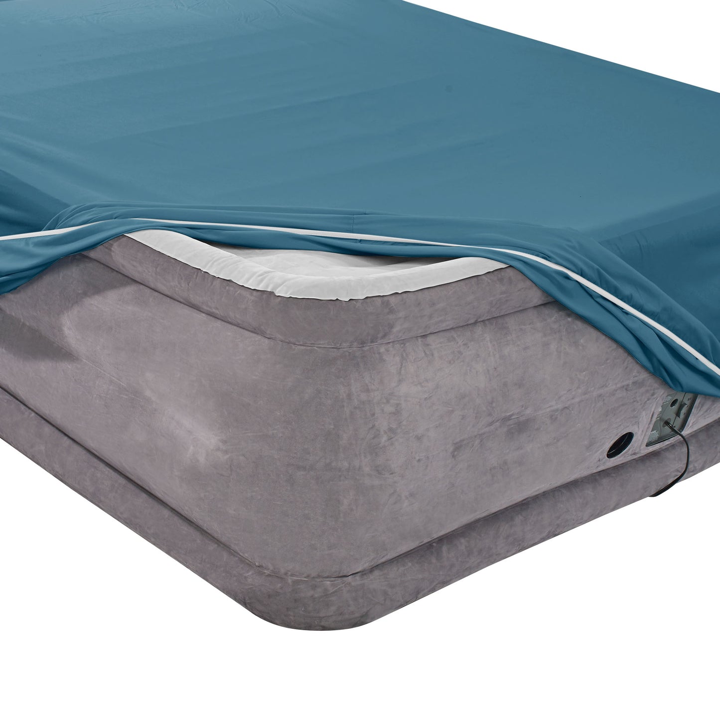 Nestl Bedding Twin Fitted Sheet - Single Fitted Deep Pocket Sheet - Fits Mattress Perfectly - Soft Wrinkle Free Sheet - 1 Fitted Sheet Only