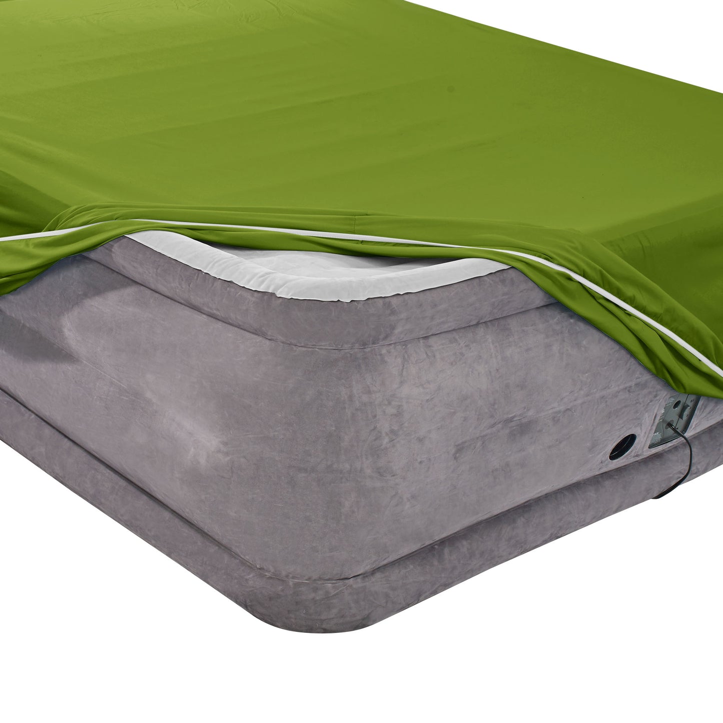 Nestl Bedding Twin Fitted Sheet - Single Fitted Deep Pocket Sheet - Fits Mattress Perfectly - Soft Wrinkle Free Sheet - 1 Fitted Sheet Only