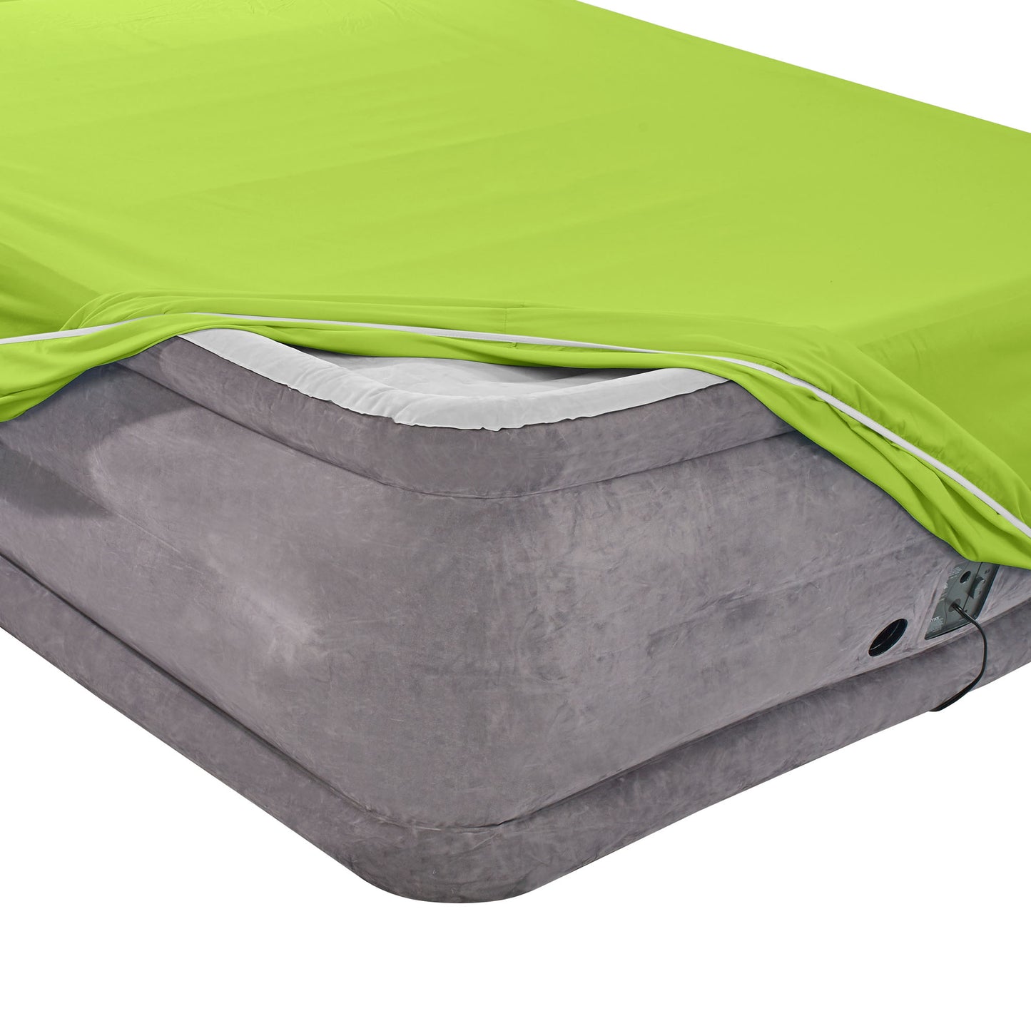 Nestl Bedding Twin Fitted Sheet - Single Fitted Deep Pocket Sheet - Fits Mattress Perfectly - Soft Wrinkle Free Sheet - 1 Fitted Sheet Only