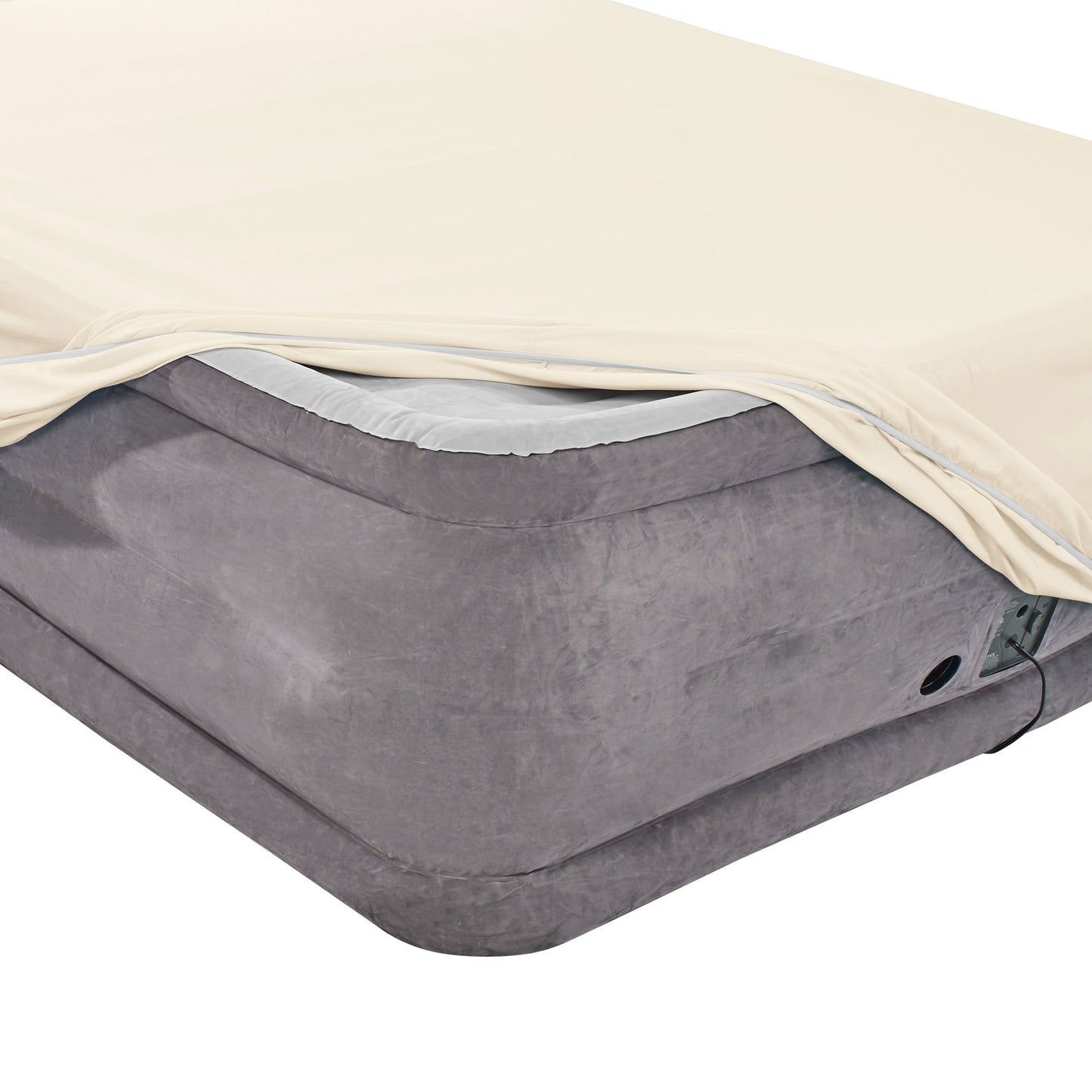 Nestl Bedding Twin Fitted Sheet - Single Fitted Deep Pocket Sheet - Fits Mattress Perfectly - Soft Wrinkle Free Sheet - 1 Fitted Sheet Only