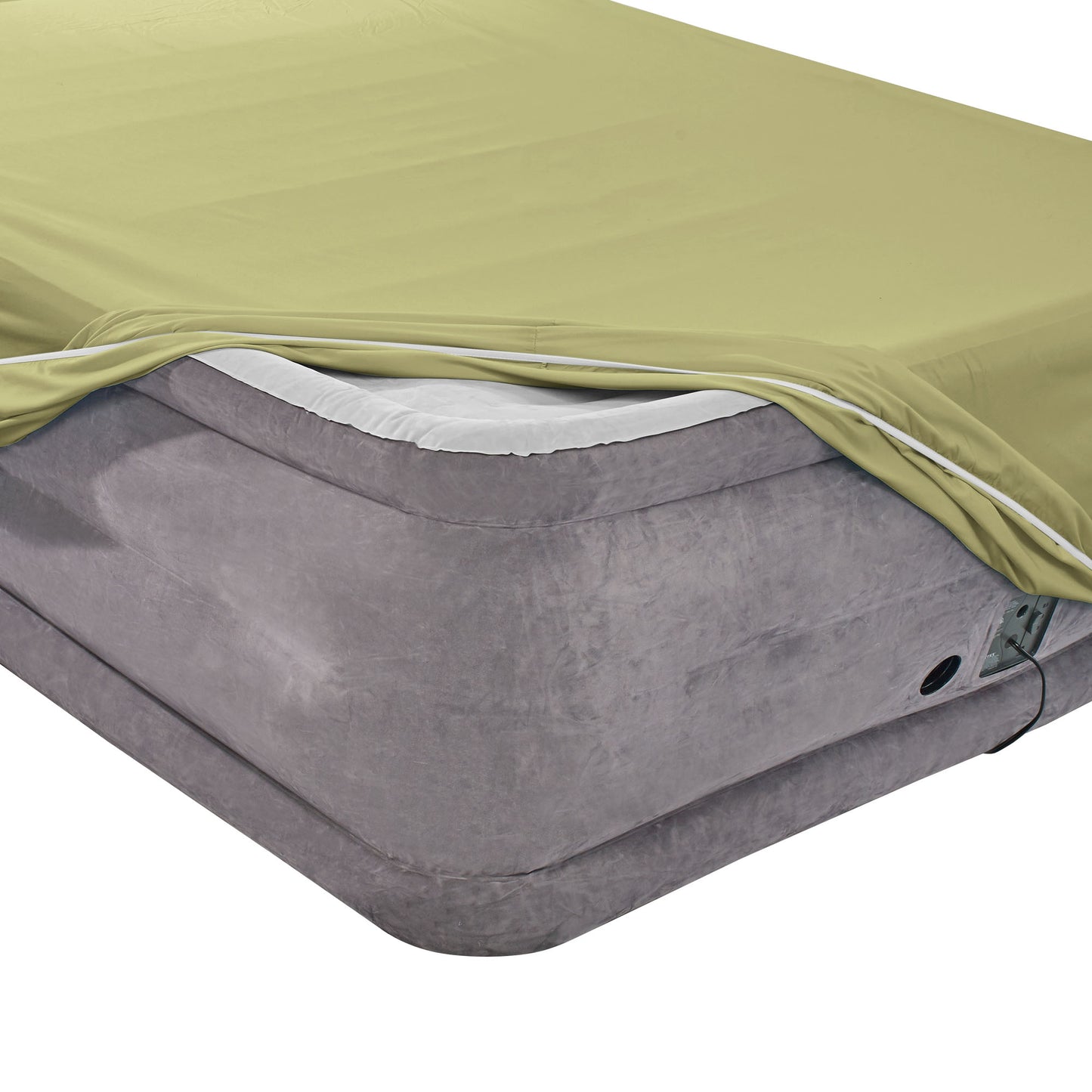 Nestl Bedding Twin Fitted Sheet - Single Fitted Deep Pocket Sheet - Fits Mattress Perfectly - Soft Wrinkle Free Sheet - 1 Fitted Sheet Only