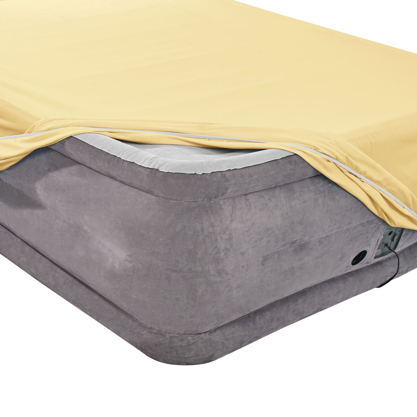 Nestl Bedding Twin Fitted Sheet - Single Fitted Deep Pocket Sheet - Fits Mattress Perfectly - Soft Wrinkle Free Sheet - 1 Fitted Sheet Only