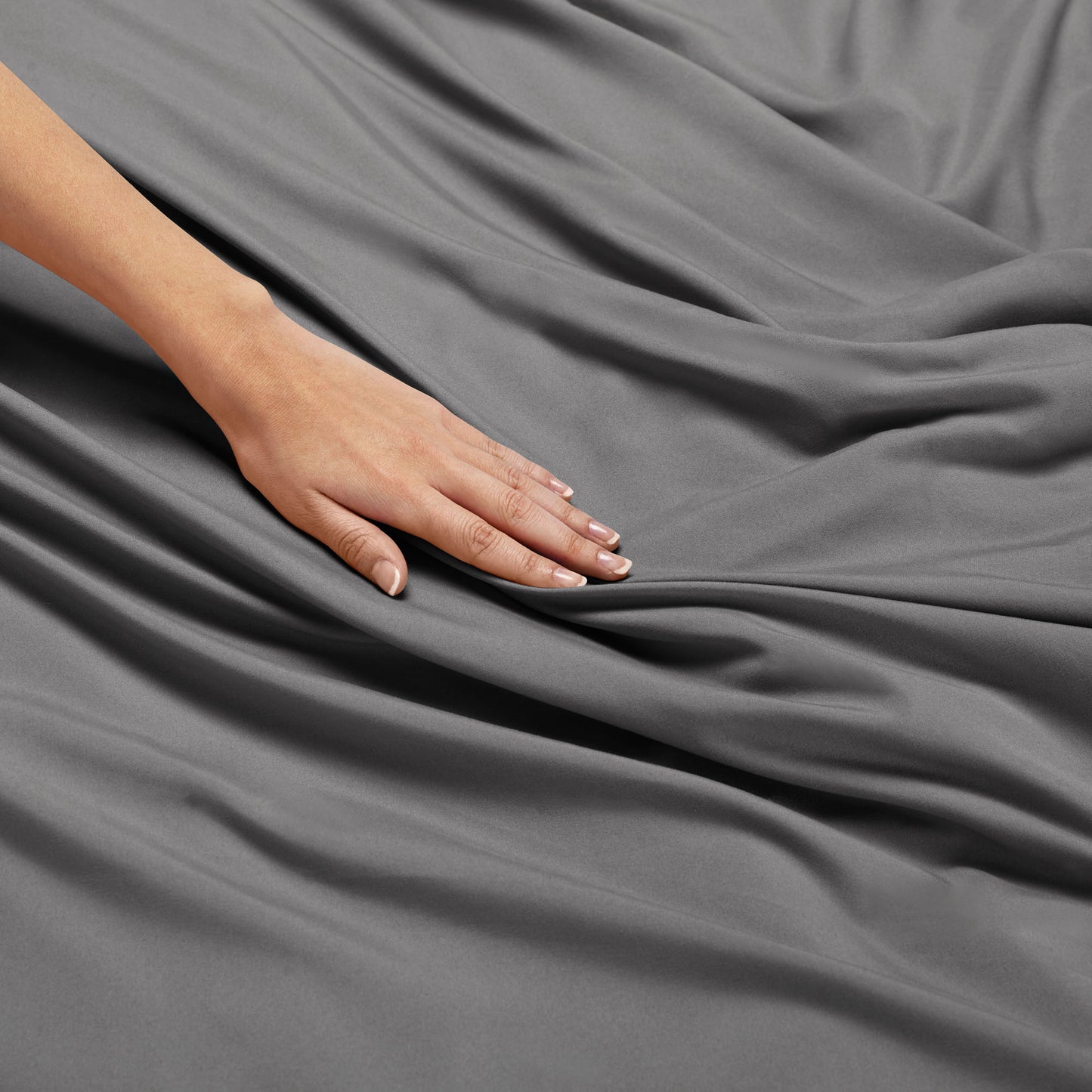 Nestl Bedding Microfiber Duvet Cover Sets (1 Duvet Cover, 2 Pillowshams)