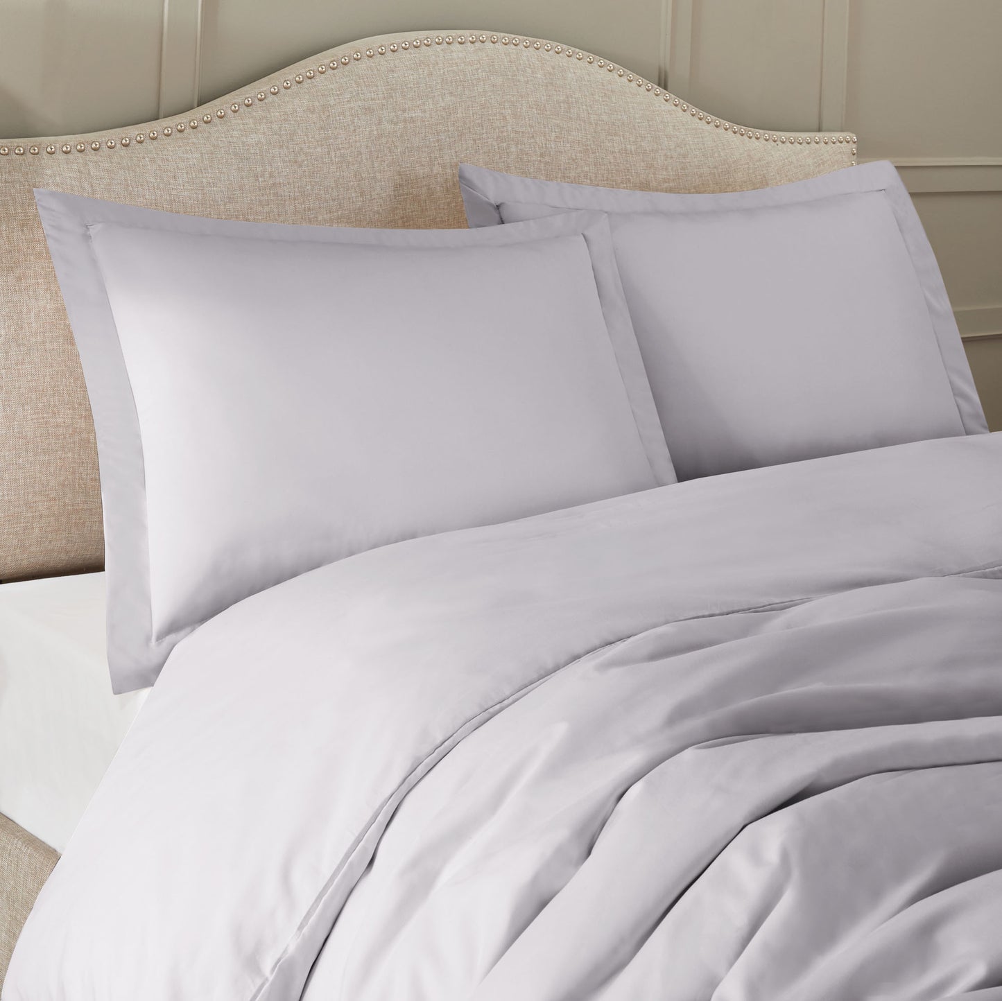 Nestl Bedding Microfiber Duvet Cover Sets (1 Duvet Cover, 2 Pillowshams)