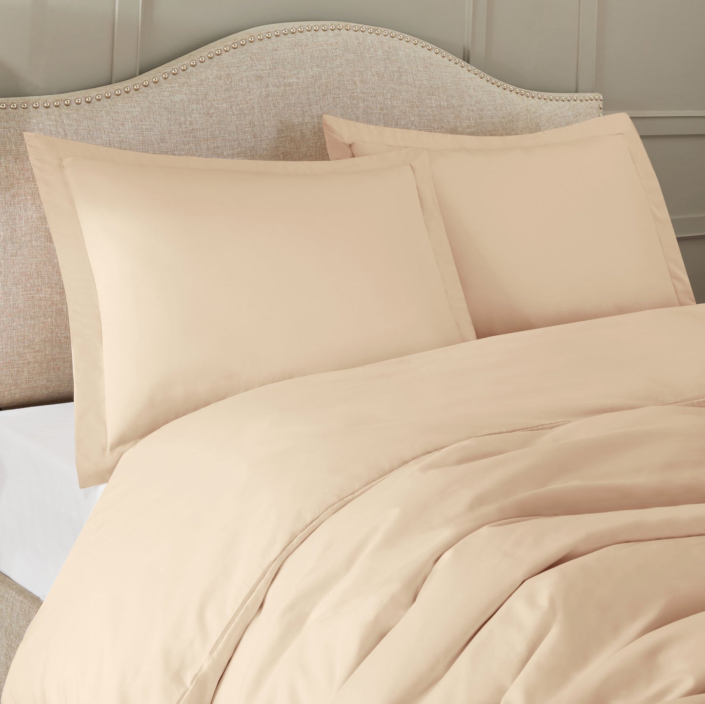 Nestl Bedding Microfiber Duvet Cover Sets (1 Duvet Cover, 2 Pillowshams)