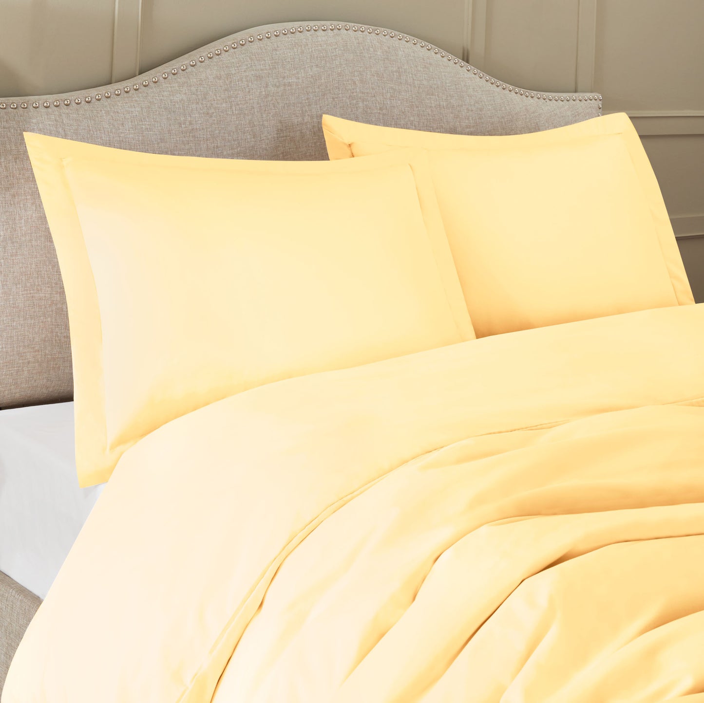 Nestl Bedding Microfiber Duvet Cover Sets (1 Duvet Cover, 2 Pillowshams)