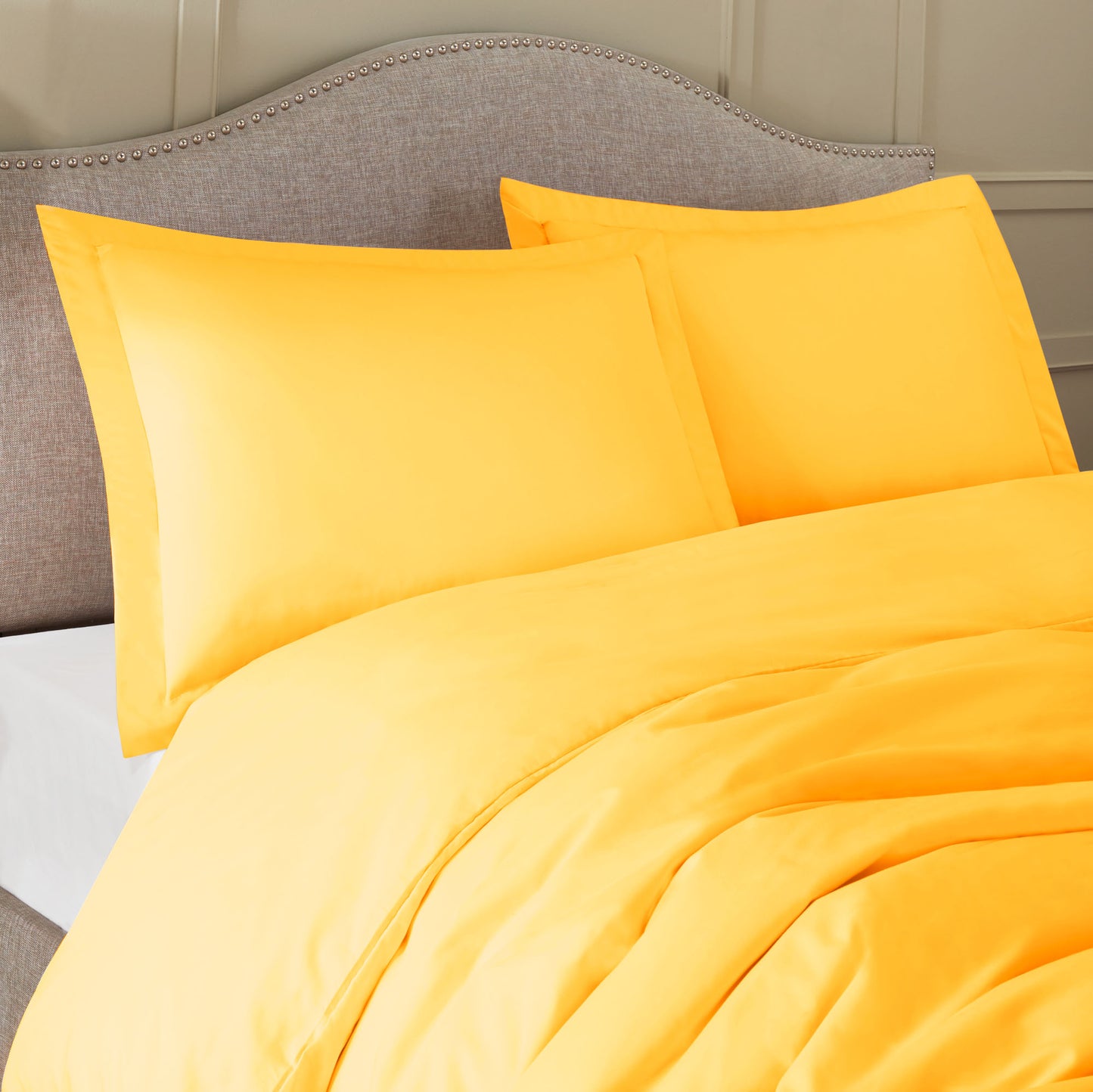Nestl Bedding Microfiber Duvet Cover Sets (1 Duvet Cover, 2 Pillowshams)