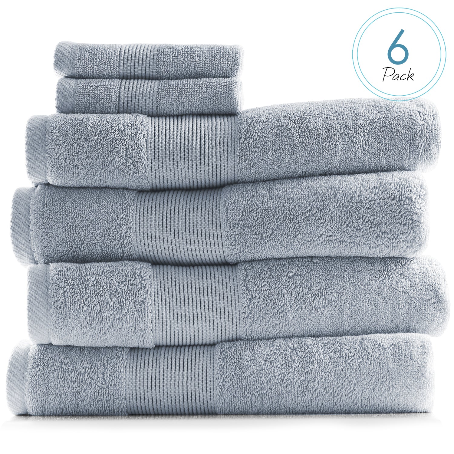 Hearth & Harbor 100 Percent Cotton Ultra Soft and Absorbent Set of 2 Bath  Mat Towels and 2 Wash Cloths - On Sale - Bed Bath & Beyond - 32337435