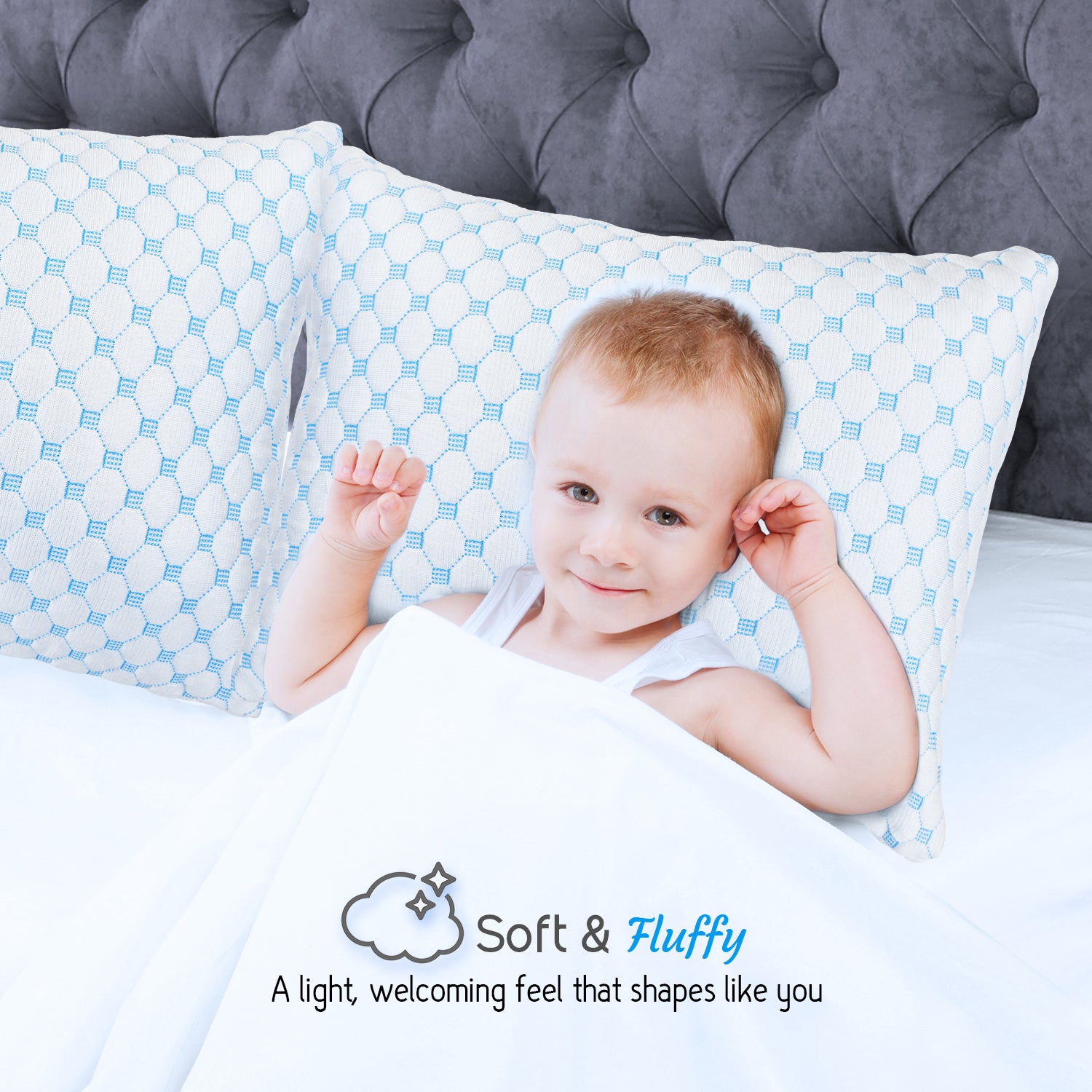 Nestl Bedding Couch Throw Pillow Inserts - Premium Hypoallergennic